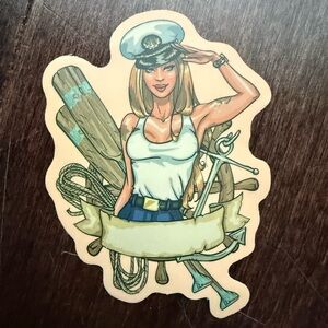 🎀10 for $10🎀 New Vinyl Sticker Pin Up Girl Tattoo Sailor Flapper Mermaid…